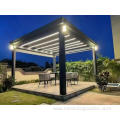 aluminium louvre gazebo Customized Louver Roof Garden